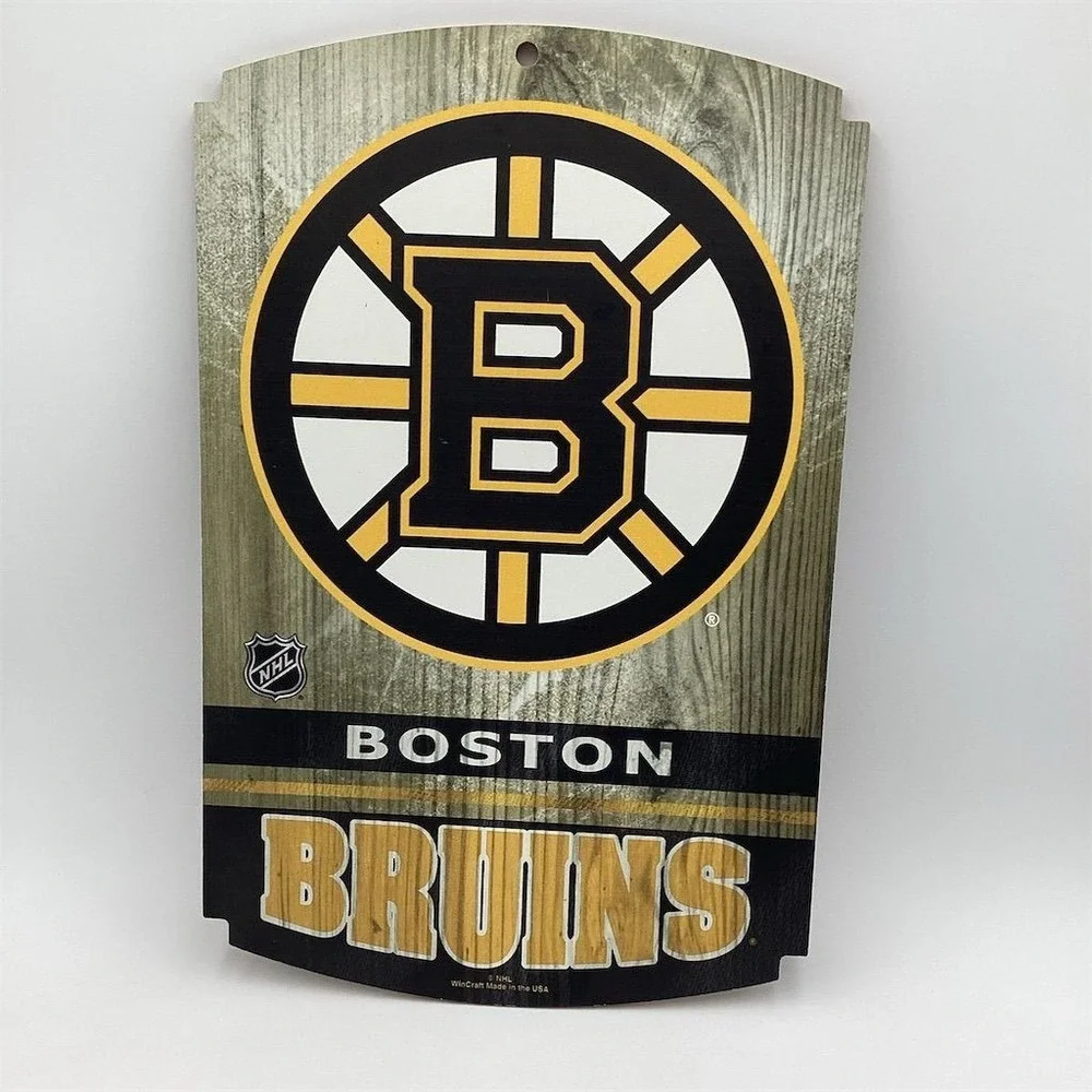Boston Bruins NHL Wood Sign by Wincraft 11